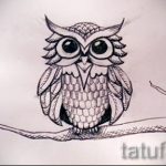 bagoly tetoválás a 11 lábán