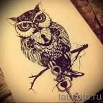 bagoly tetoválás minták az alkaron 5