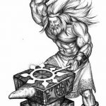 fotó vázlatok tetoválás swarog kelt 2017.11.03. №022 - vázlatok tetoválás swarog -