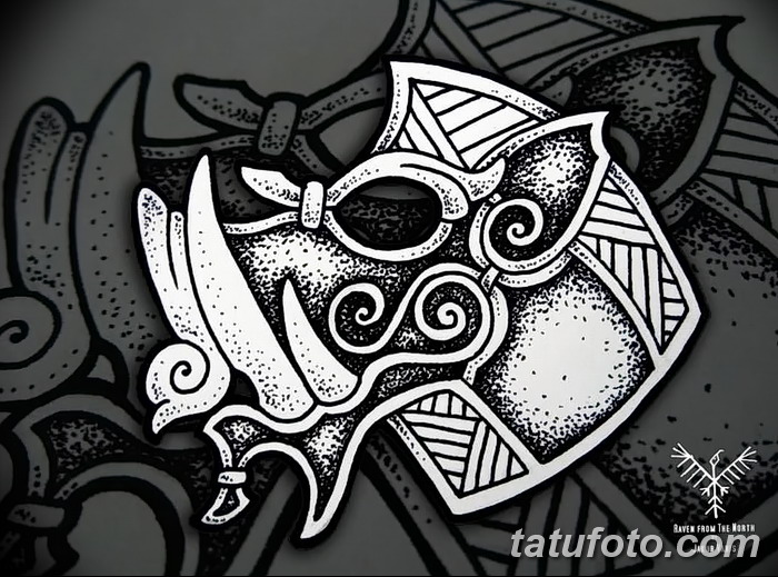 снимка Скици на татуировка на прасе (глиган) от 26.09.2017 г. №008 - Скици на прасе -