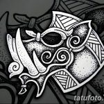 снимка Скици на татуировка на прасе (глиган) от 26.09.2017 г. №008 - Скици на прасе -