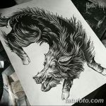 снимка Скици на татуировка на прасе (глиган) от 26.09.2017 г. No 060 - Скици на прасе -