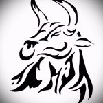 Скица за татуировки на готин Телец - Идея за готини татуировки на Телец