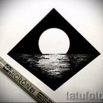 Vázlat egy tetováláshoz háromszöggel - érdekes lehetőség - tatufoto.ru - 42