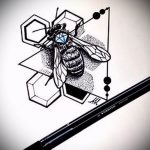 Vázlat egy tetováláshoz háromszöggel - érdekes lehetőség - tatufoto.ru - 38