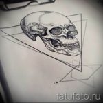Vázlat egy tetováláshoz háromszöggel - érdekes lehetőség - tatufoto.ru - 27