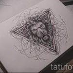 Vázlat egy háromszög tetováláshoz - érdekes lehetőség - tatufoto.ru - 24