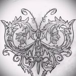 Példák vázlatokra tetoválásmintákhoz - kép - tatufoto.ru - 2