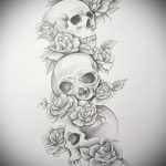 Példák vázlatokra tetoválásmintákhoz - kép - tatufoto.ru - 44