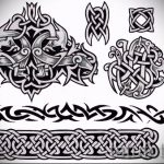 Példák vázlatokra tetoválásmintákhoz - kép - tatufoto.ru - 66