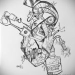 vázlat a tetoválás biomechanikájához 2019.11.28. № 005 -vázlat a tetoválás biomecha-