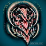 vázlat biomechanika tetoválás 2019.11.28. №1059 -vázlatos biomechanikai tetoválás -