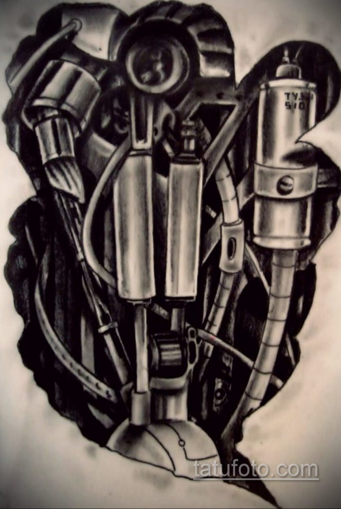 vázlat biomechanikai tetoválás 2019.11.28. №1047 -vázlatos biomechanikai tetoválás -