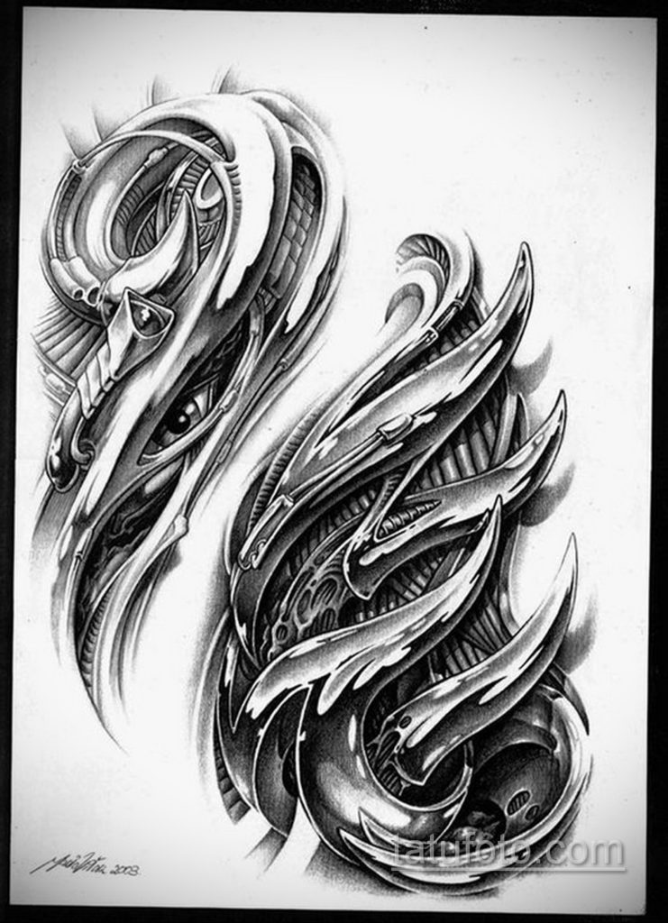 vázlat biomechanikai tetoválás 2019.11.28. №1042 -vázlatos biomechanikai tetoválás -