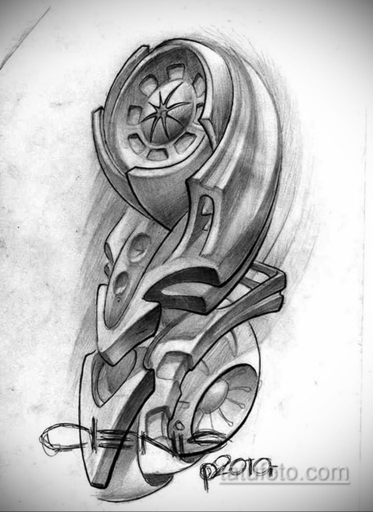 vázlat biomechanikai tetoválás 2019.11.28. №1031 -vázlatos biomechanikai tetoválás -