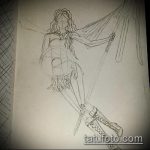 vázlat egy Valkyrie tetoválásról # 834 egy rajz méltó változata, amely sikeresen használható felülvizsgálatra és alkalmazásra, mint a Valkyrie tetoválása a karokon