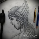 vázlat egy Valkyrie tetoválásról # 334 egy rajz méltó változata, amely könnyen használható a tetoválás feldolgozására és alkalmazására Valkyrie szárnyaként
