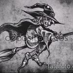 vázlat egy boszorkány tetoválásról # 727 - a minta érdekes változata, amely sikeresen használható a boszorkány koronába való átalakítására és alkalmazására