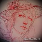 vázlat egy 29 -es boszorkány tetoválásról - a minta egyedi változata, amely könnyen használható a boszorkány tetoválásaként a tűzerdőben történő feldolgozásához és alkalmazásához