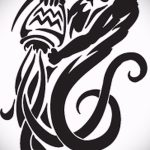 Готина версия на скицата за татуировка Водолей - знакът на Водолей (съзвездие) - рисунка за татуировка