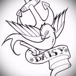 скица на татуировка на врабче # 830 е готина версия на рисунка, която може успешно да се използва за промяна и прилагане като татуировка на врабче на китката