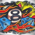 vázlat a nyolc tetoválásról # 997 a minta klassz változata, amely sikeresen használható nyolc nyolcas tetoválásként történő véglegesítésére és alkalmazására