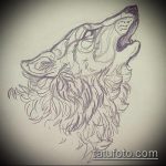 üvöltő farkas tetoválás vázlata # 139 a minta exkluzív változata, amely sikeresen használható a hátán üvöltő farkas tetoválásként történő feldolgozásra és alkalmazásra