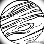 fotó vázlat a tetováló jupiterről, 2017. 09. 26 -án, №018 - vázlat a tetováló jupiterről -