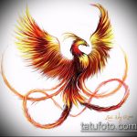 493 -as tűzmadár -tetoválás vázlata - a minta hűvös változata, amely könnyen használható a tűzmadarak megváltoztatására és az oldalra való felhelyezésére tetoválásként