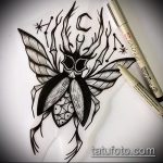 vázlat egy bogár tetoválásról # 912 - a rajz exkluzív változata, amely sikeresen használható revízióhoz és tetoválásként bogár ujjra rajzolásához