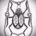 vázlat egy bogár tetoválásról # 51 egy rajz hűvös változata, amely jól használható átalakítására és bogár tetoválásként történő alkalmazására az ujján