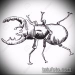 vázlat egy bogár tetoválásról # 179 - a rajz hűvös változata, amely jól használható a bogár megváltoztatására és tetoválásként a középső ujjra