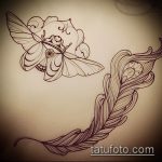 vázlat egy bogár tetoválásról # 150 - a rajz méltó változata, amely jól használható a felülvizsgálathoz és a bogár tetoválásként való alkalmazásához a középső ujjon