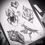 vázlat egy bogár tetoválásról # 862 - a minta exkluzív változata, amely jól használható a feldolgozáshoz és a bogár tetováláshoz a középső ujjra