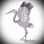 скица на татуировка с кран # 595 е готина версия на рисунка, която може да се използва добре за обработка и прилагане на кран върху ръката като татуировка