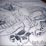 A kígyóvázlat tetoválás hűvös változata - kígyónyak tetováláshoz használható