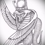 A kígyóvázlat tetoválás egyedülálló változata - hátul kígyótetováláshoz használható