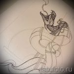 A kígyóvázlat tetoválás hűvös változata - női kígyó tetováláshoz használható