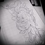 A kígyóvázlat tetoválás hűvös változata - női kígyó tetováláshoz használható