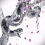 Hűvös változata kígyó vázlat tetoválás - lehet használni a régi iskola kígyó tetoválás