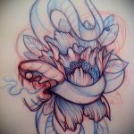 A kígyóvázlat tetoválásának hűvös változata - használható kardhoz és kígyótetováláshoz