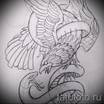 A kígyóvázlat tetoválás eredeti változata - kígyótetováláshoz használható a csuklón