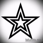 A csillag tetoválás vázlata a kulcscsonton # 341 a minta méltó változata, amely jól használható a kulcscsontok és a térd csillag tetoválásának véglegesítéséhez és alkalmazásához