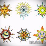 A csillag tetoválás vázlata a kulcscsonton # 312 a minta érdekes változata, amely sikeresen használható a csillag tetoválás megváltoztatására és alkalmazására a kulcscsonton és a térden tetoválásként