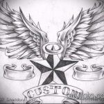 A csillag tetoválás vázlata a kulcscsonton # 791 a minta méltó változata, amely sikeresen használható a lányok kulcscsontjainak csillagtetoválásként történő feldolgozására és alkalmazására.