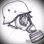 vázlat a 456 -os katonai tetoválásról - a rajz exkluzív változata, amely jól használható felülvizsgálathoz és alkalmazáshoz, mint egy katonai denevér tetoválásának képe