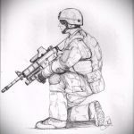 vázlat a 149 -es számú katonai tetoválásról - a rajz érdekes változata, amely sikeresen használható változtatásra és alkalmazásra katonai denevér tetoválásának képeként