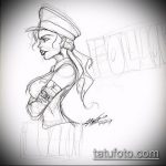 vázlat a 707 -es katonai tetoválásról - a kép hűvös változata, amely könnyen használható átalakításra és alkalmazásra katonai denevér tetoválásának képeként