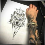 női farkas tetoválás vázlatok 2019.09.14 №015 - női farkas tetoválás vázlatok -