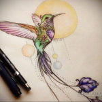 vázlat egy tetoválásról a női csuklón 2019.09.14. №004 - vázlat egy tetoválásról egy nőn -